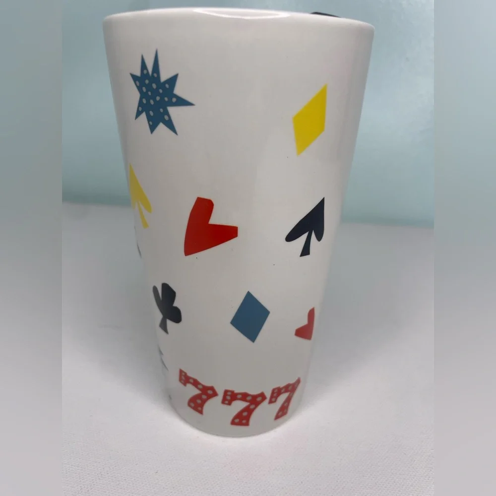 Starbucks Las Vegas Ceramic Travel Tumbler  with Lid